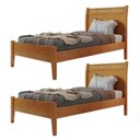 Ver imagem 1 de Conjunto 2 Cama Solteiro 90cm Esmeralda