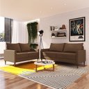 Ver imagem 1 de Conjunto Sofá 2 e 3 Lugares Bipartido Fideris