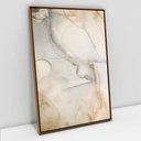 Ver imagem 1 de Quadro Decorativo em Canvas Abstrato Mármore Sofisticado TaColado Moldura Flutuante 4,5cm Freijó 120