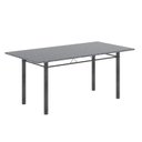 Ver imagem 4 de Conjunto de Mesa Retangular 180x75cm Tampo Granito Ocre 8 Cadeiras Lavínea