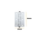 Ver imagem 3 de DOBRADICA 64X40 BRANCO PORTA JANELA ABRIGO TELA KIT 3 PCS