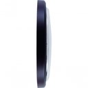 Ver imagem 2 de 6468 084 Relógio Parede Marrom Retrô 35 Cm Silencioso Herweg