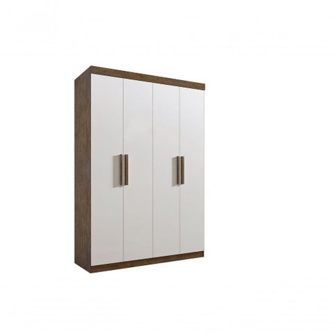 Guarda Roupa Colibri 4 Portas - Ypê Off White