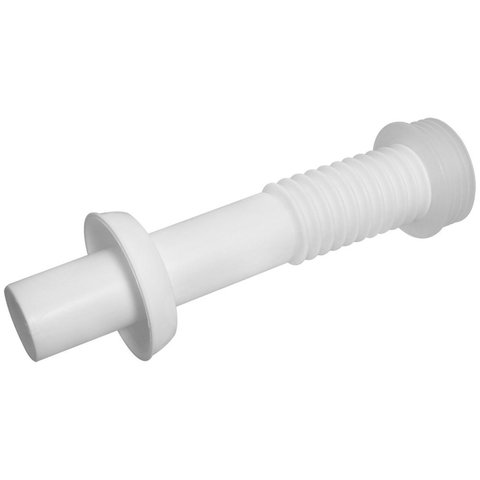 Conjuntos de Ligação para Bacia Sanitária 25cm Branca com Canopla de Parede e Espude Astra