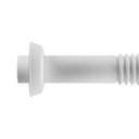 Ver imagem 3 de Conjuntos de Ligação para Bacia Sanitária 25cm Branca com Canopla de Parede e Espude Astra