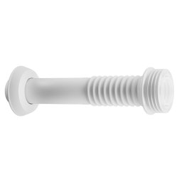 Conjuntos de Ligação para Bacia Sanitária 25cm Branca com Canopla de Parede e Espude Astra - 6