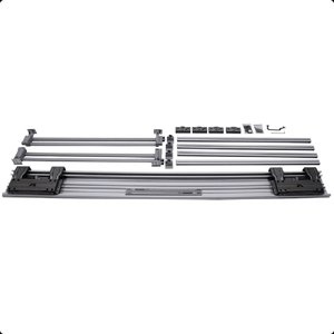 Sistema Oculto Coplanar C810 2350 (20kg) para 02 Portas Largura 1.750 a 2.350mm Rometal 01 Unidade