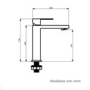 Ver imagem 2 de Torneira Balcão Quadra 12042 Inox Vitta