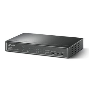 Switch 9 Portas Fast Poe+ e Uplink Tp-link | Tl-sf1009p 10/100 Mbps