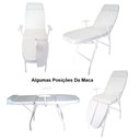 Ver imagem 2 de Kit Podologia Cadeira Mecânica Mocho Escada Bandejas Fiscomed Kit Maca 3 Posições para Podologia
