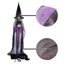 Ver imagem 2 de Boneco Bruxa Vanda Decoração Halloween com Som e Luz