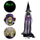 Ver imagem 3 de Boneco Bruxa Vanda Decoração Halloween com Som e Luz