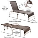 Ver imagem 2 de 4 Cadeiras + 2 Mesa + 2 Espreguiçadeiras + 1 Chaise Trama