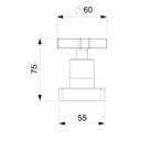 Ver imagem 2 de Acabamento de Registro Base Reforma 1/2, 3/4, 1 Lotus Celite
