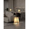 Abajur Japonês retro tecido lâmpada de assoalho lampara led silencioso ferro luzes da sala estar qua - 3
