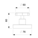 Ver imagem 2 de Acabamento de Registro Base Celite 1.1/4, 1.1/2 Up