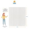 Painel Ripado de Poliestireno 12 Barras de 2,85m X12,2cm Venda em (3,92m²) Ruffino - 6