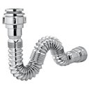 Ver imagem 2 de Sifão Sanfonado Universal Prata com Canopla Astra