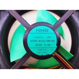 Ventilador Refrigerador Panasonic Nr-bt40 Nr-bt42 Nr-bt47 Nr-bt49 4515JL Original - 2