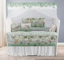 Ver imagem 1 de Kit Berço Enxoval de Bebê Safari Folhas Verdes Menino - Kt582