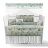 Kit Berço Enxoval de Bebê Safari Folhas Verdes Menino - Kt582 - 3