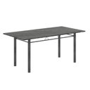Ver imagem 4 de Conjunto de Mesa Retangular 180x75cm Tampo Ardósia Indiana 8 Cadeiras Lavínea Prata/Botanic Bege/Mart
