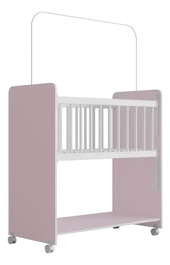 Mini Berço Bebê Completo Outside com Colchão e Mosquiteiro