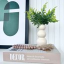Ver imagem 2 de Decoração sala livro caixa + vaso escultura bola + colar