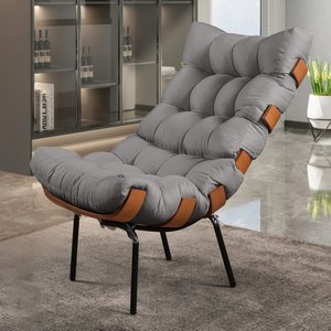 Poltrona em Linho Costela Sala de Estar