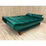 Sofá Cama 3 Lugares Verde 505 Stilo Plus - 3