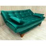 Sofá Cama 3 Lugares Verde 505 Stilo Plus - 2