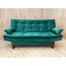 Sofá Cama 3 Lugares Verde 505 Stilo Plus - 1