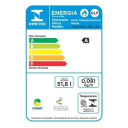 Forno de Embutir a Gas 50l Totale Nero Giii Gas Glp 127 V - 11
