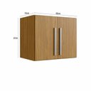 Ver imagem 3 de Módulo Aéreo 80cm com 2 Portas Integrato