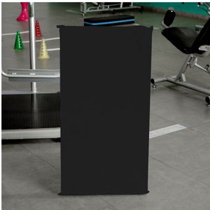 Kit 3 Colchonete Ginastica Academia Creche Yoga Fitness 95X59X3 Courino Preto - D A DECOR