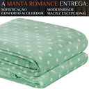Ver imagem 2 de Coberto Solteiro Infantil Grosso Romance Super Quentinha Petit Poá:verde