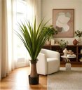 Ver imagem 1 de Planta Artificial Dracena Realista Toque Real Arvore 140cm