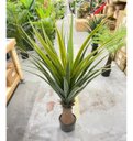 Ver imagem 3 de Planta Artificial Dracena Realista Toque Real Arvore 140cm