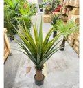 Ver imagem 6 de Planta Artificial Dracena Realista Toque Real Arvore 140cm