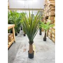Ver imagem 2 de Planta Artificial Dracena Realista Toque Real Arvore 140cm