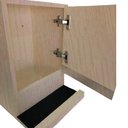 Ver imagem 2 de Suporte Baú Para Bike Madeirado Em Mdf