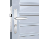 Ver imagem 3 de Fechadura 501-502/33 Espelho Inox