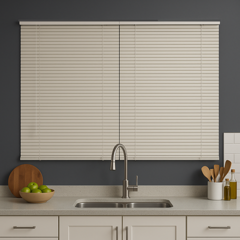 Persiana Pvc Trilho Metálico 240larg X 220alt (2 Pçs) - Branca