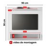 Painel Tv 32' Estante Rack P/ Sala ou Quarto - 4