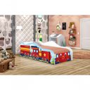 Ver imagem 2 de Cama Infantil Adesivada Divertida Quarto Menino Menina - Solteiro - Trenzinho Solteiro - Trenzinho