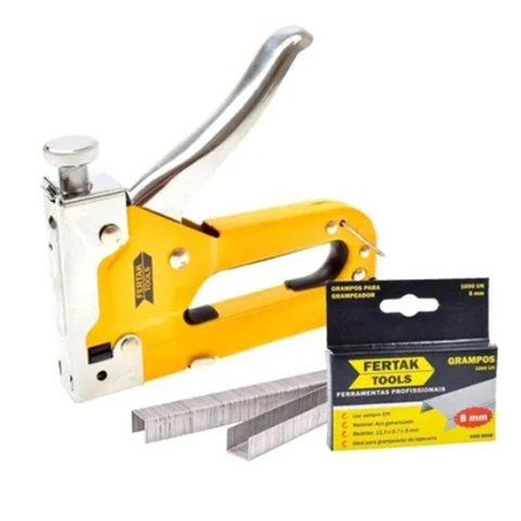 Grampeador pra Tapeceiro Profissional p/Madeira