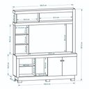 Ver imagem 5 de Estante Home Painel para Tv até 50 Polegadas 2 Portas Mali