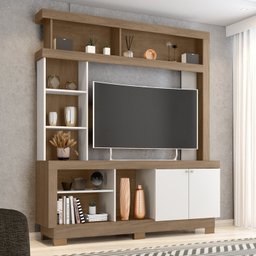 Estante Home Painel para Tv até 50 Polegadas 2 Portas Mali - 1