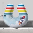 Ver imagem 1 de Almofada de Amamentação Travesseiro Astronauta Foguete