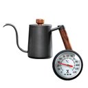 Ver imagem 3 de Chaleira Aço Inox Preto Bico Fino com Termômetro 550ml - Ilc